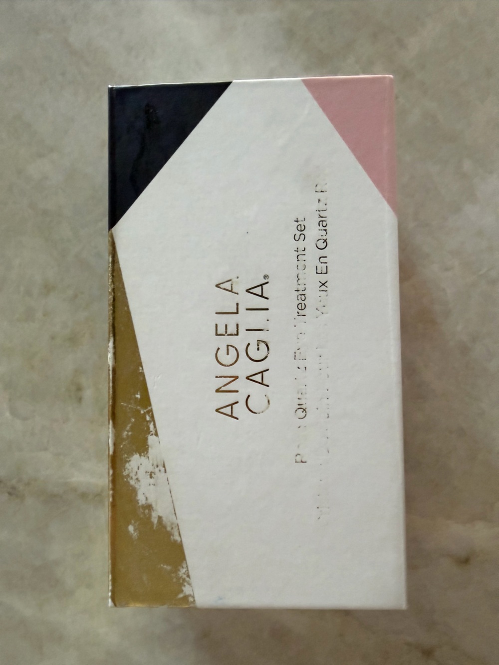 Angela Caglia rose quartz treatment set